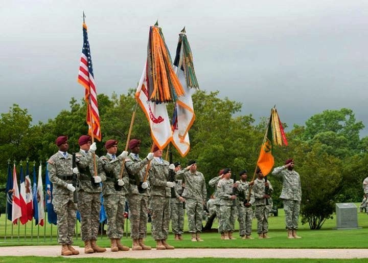 The 108th ADA Brigade Color Guard does it again