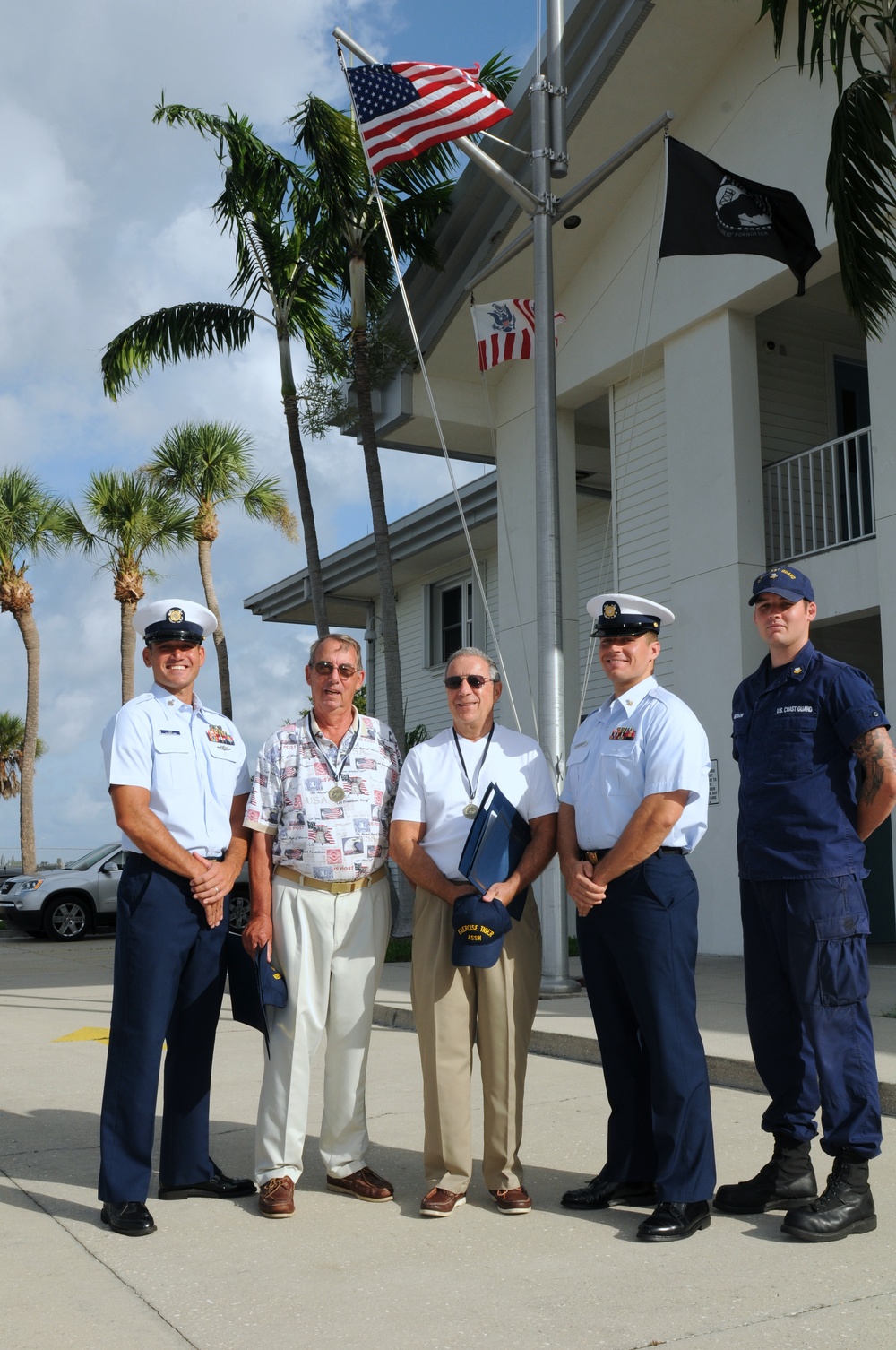 Cold War veterans honored at Coast Guard Station Cortez