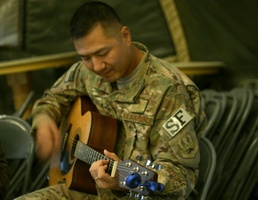 Traveling chaplain team raises moral of security forces airmen