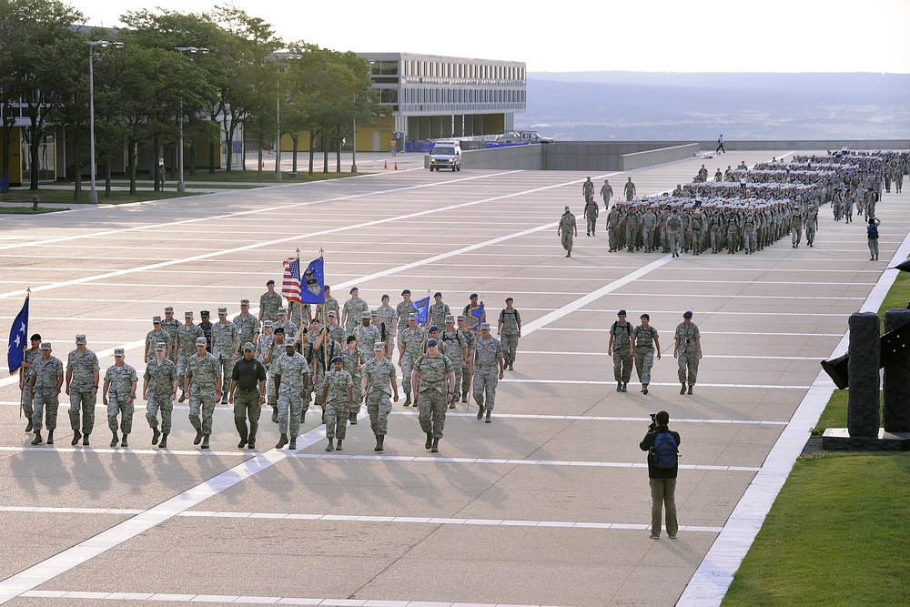 US Air Force Academy Class of 2017 Basic Cadet Training