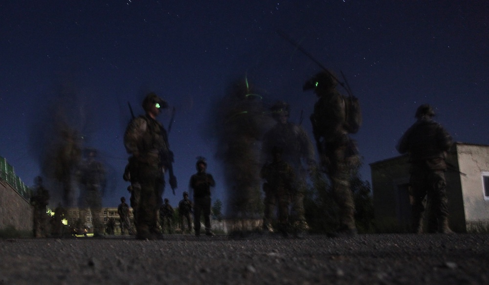 Operation in Gardez district