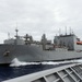 USS Antietam replenishes at sea