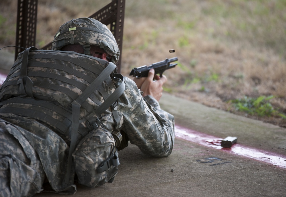 NC National Guard soldier at the 2013 ARNG’s Best Warrior Competition