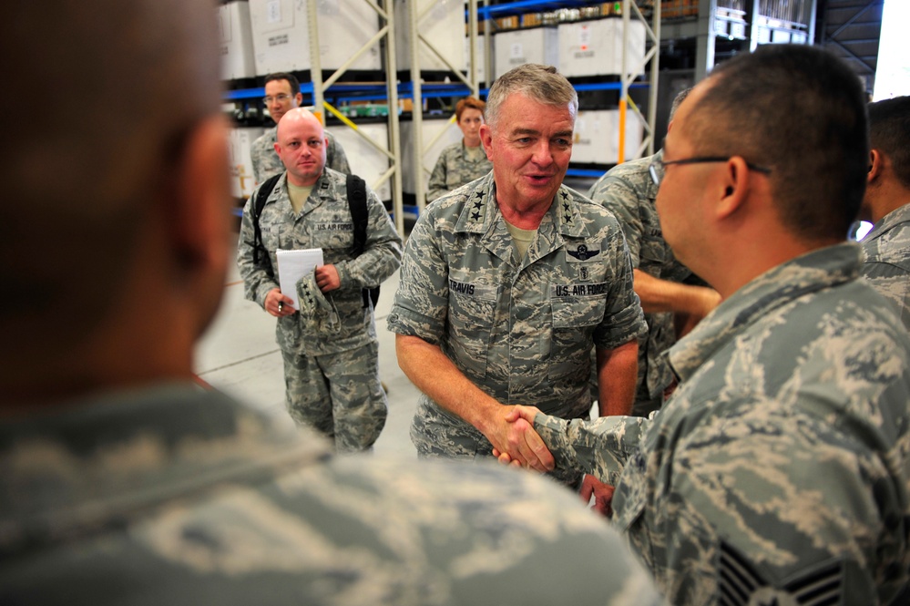 Air Force surgeon general meets Yokota airmen