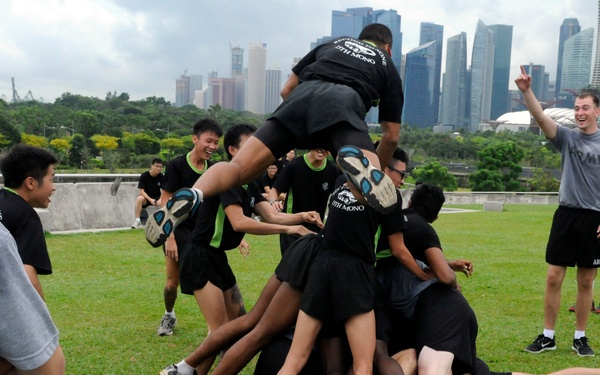 Sweating for stunning scenery