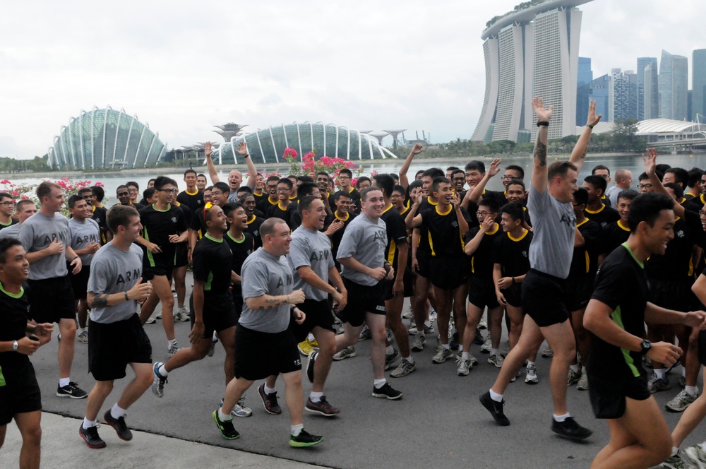 Sweating for stunning scenery