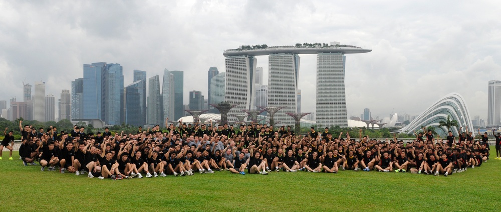 Sweating for stunning scenery