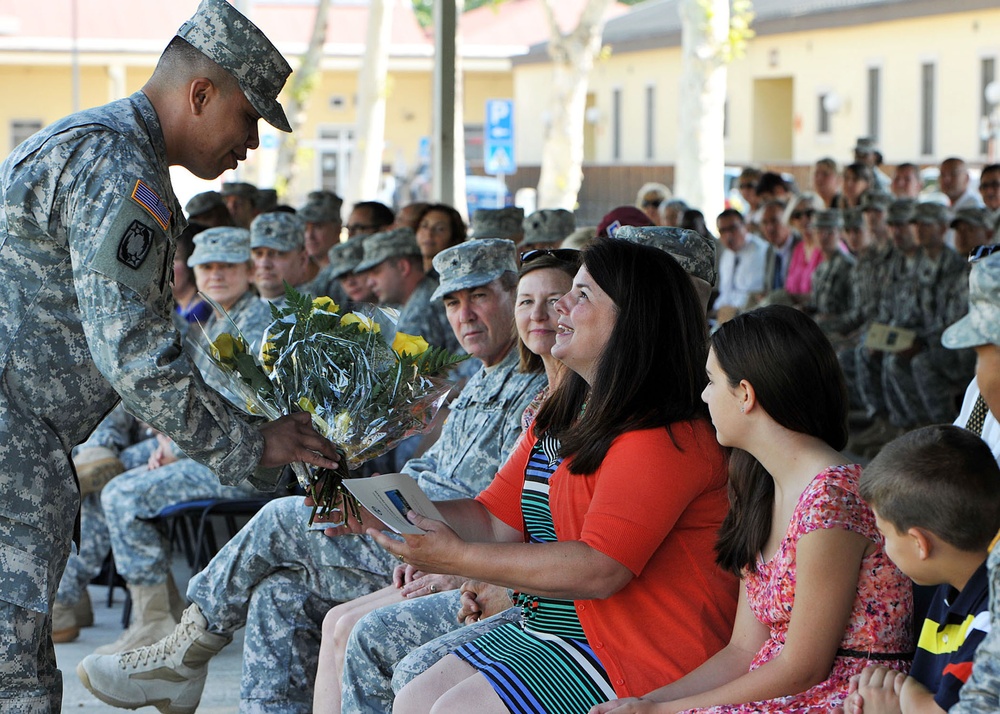 Health Center-Vicenza change of command