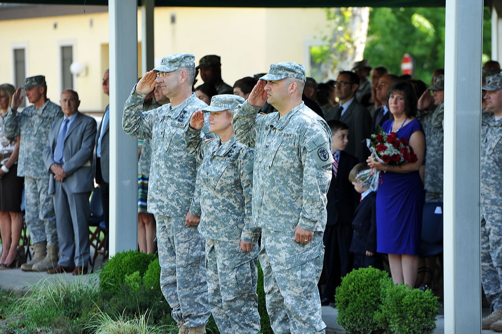 Health Center-Vicenza change of command