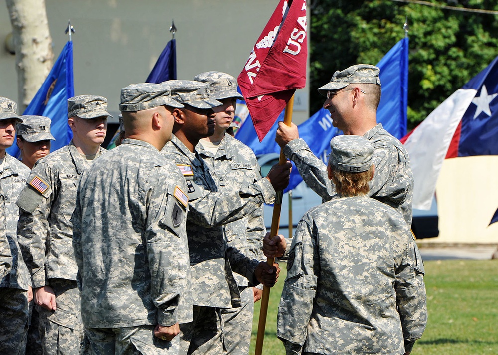 Health Center-Vicenza change of command