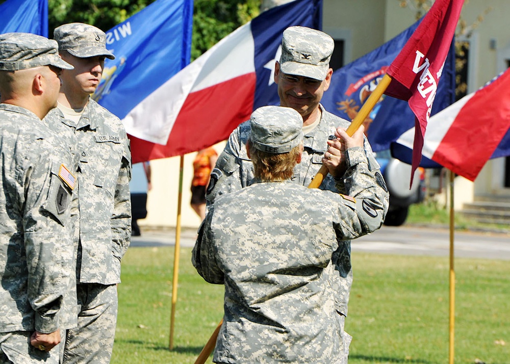 Health Center-Vicenza change of command