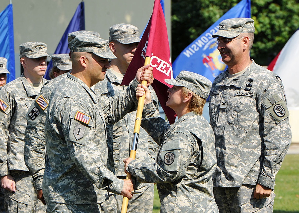 Health Center-Vicenza change of command