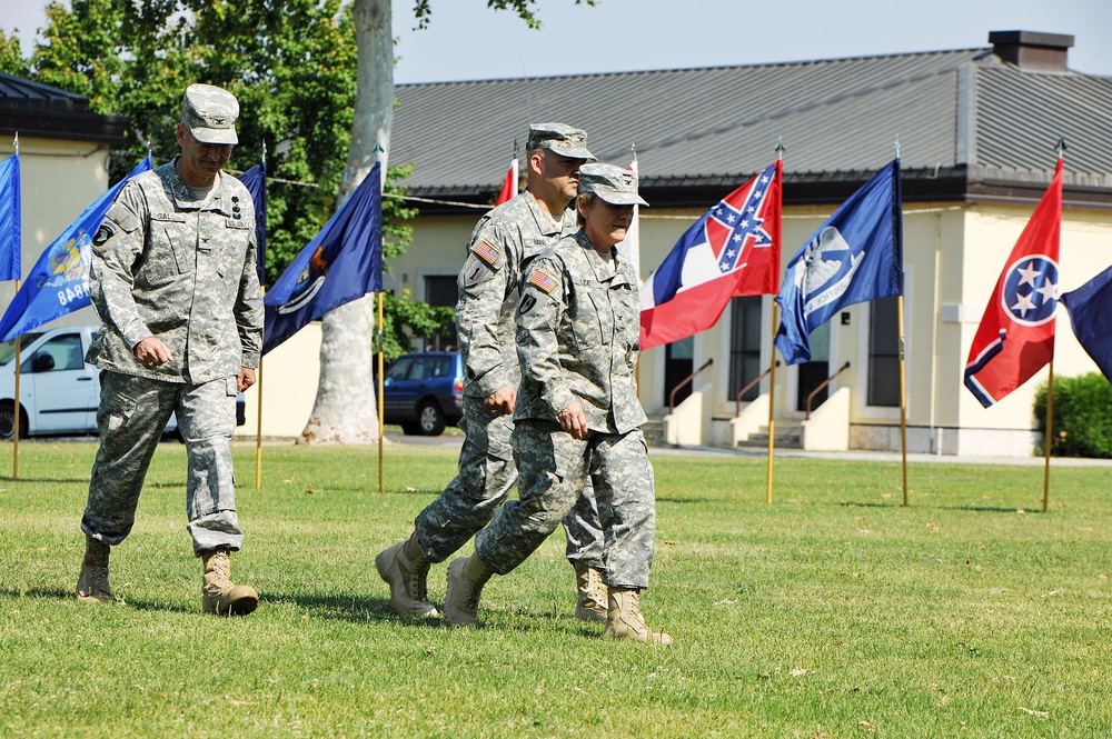 Health Center-Vicenza change of command