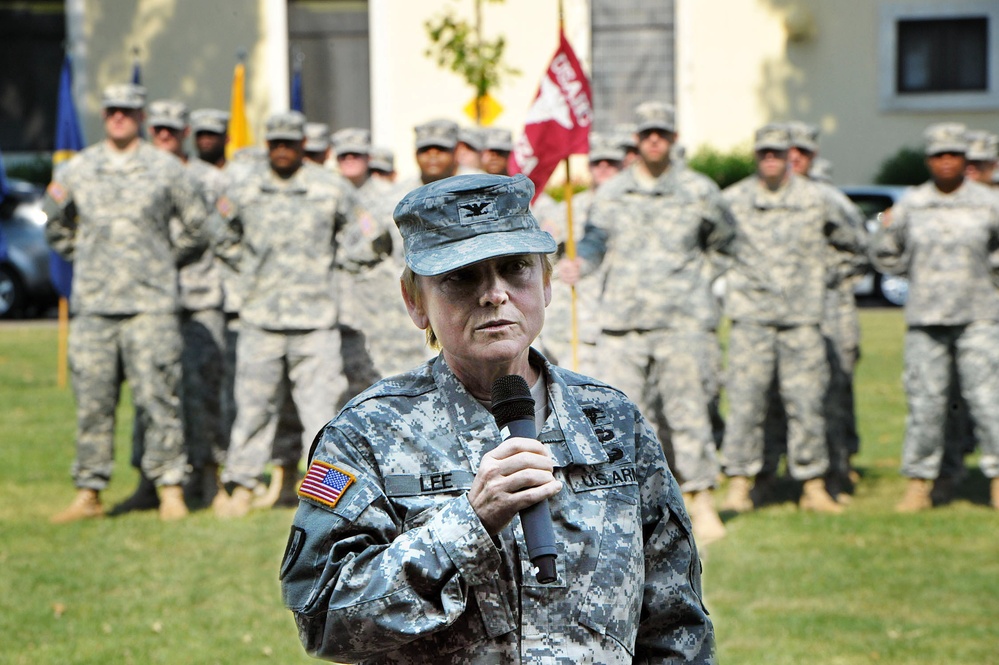 Health Center-Vicenza change of command