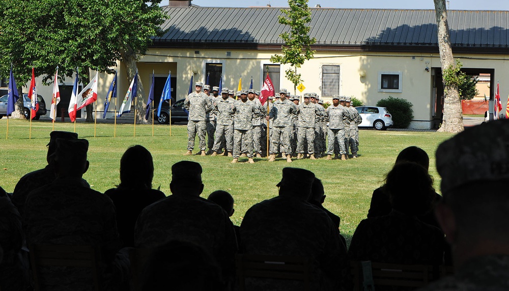 Health Center-Vicenza change of command