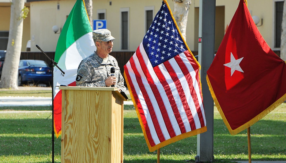 Health Center-Vicenza change of command