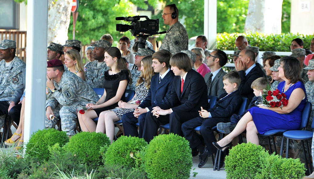 Health Center-Vicenza change of command