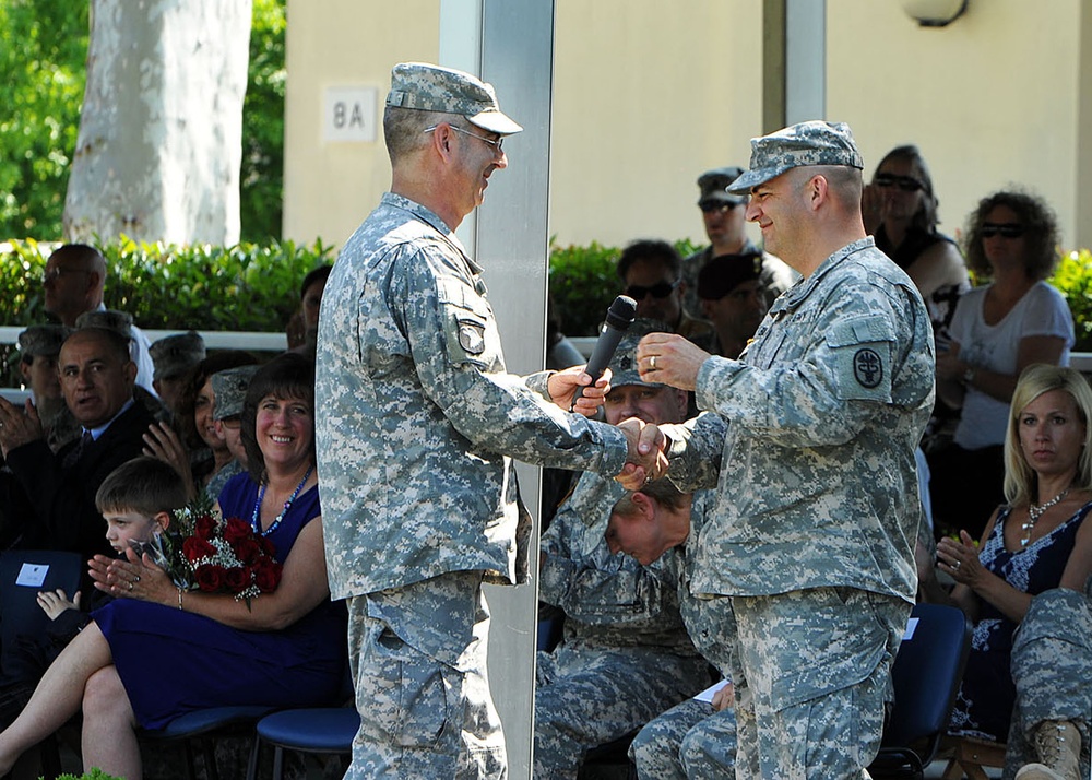 Health Center-Vicenza change of command