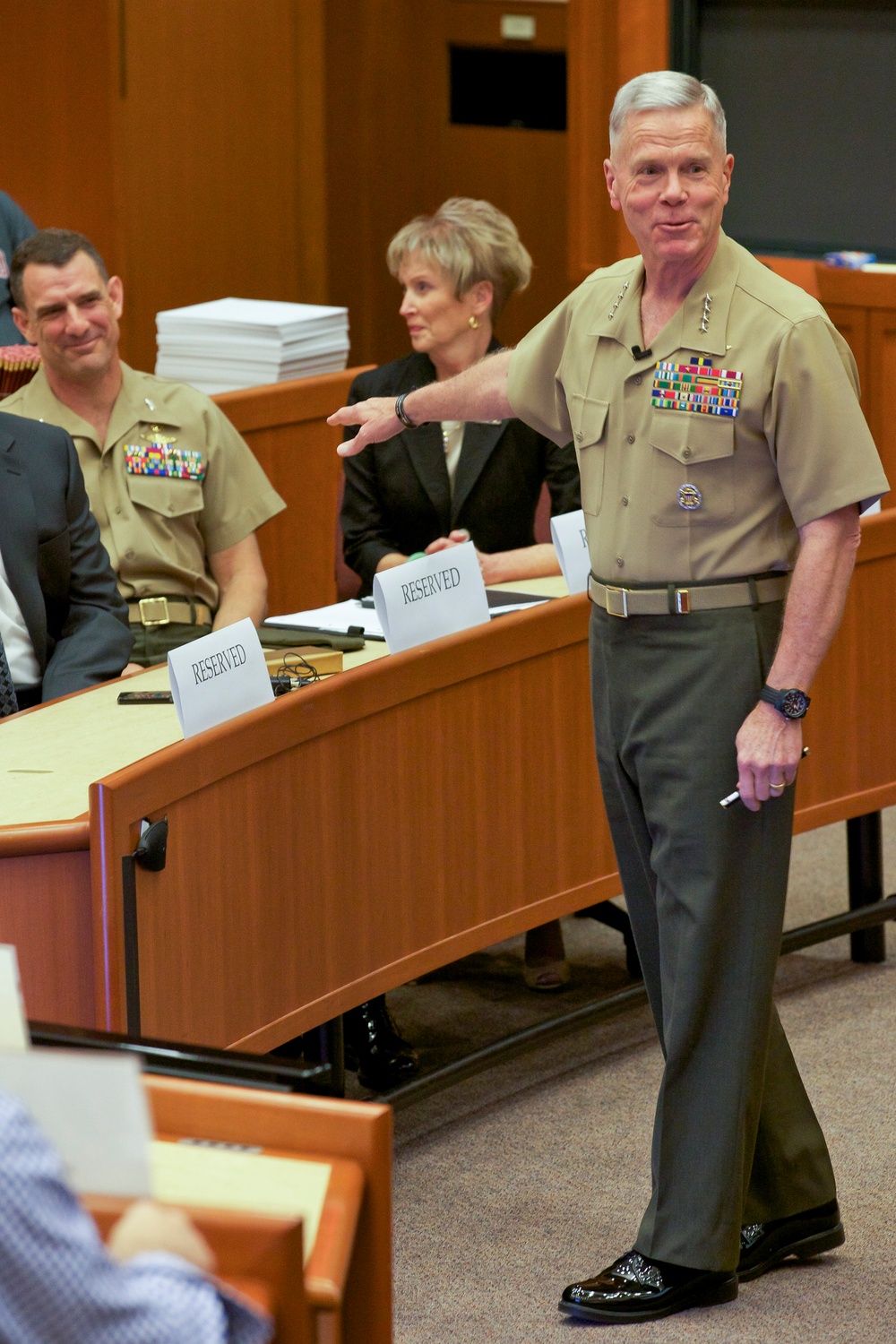 Gen. Amos visits Boston