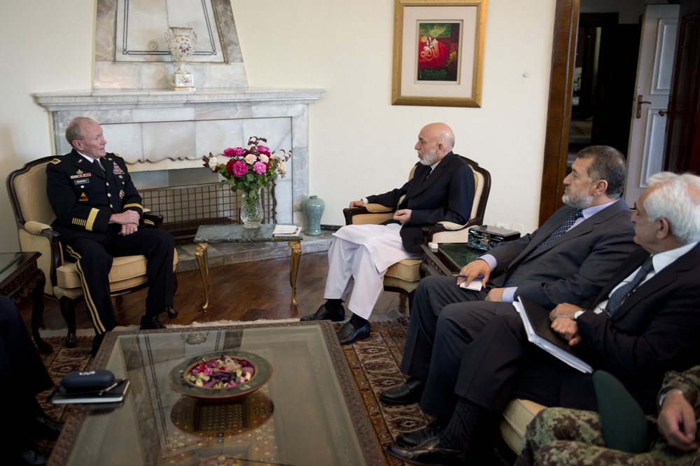 Dempsey in Afghanistan