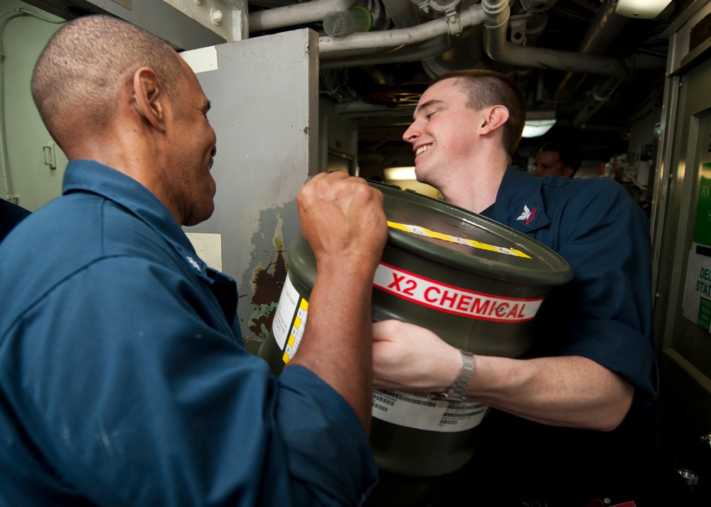 USS Nimitz action