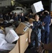 Mail sorting aboard USS Nimitz