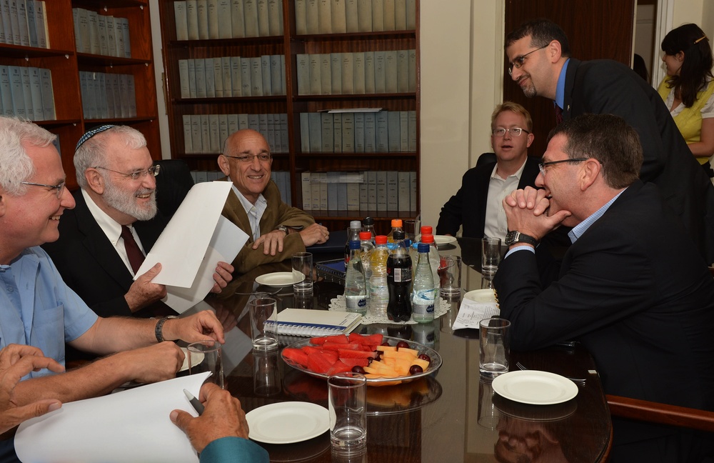 Ash Carter in Israel