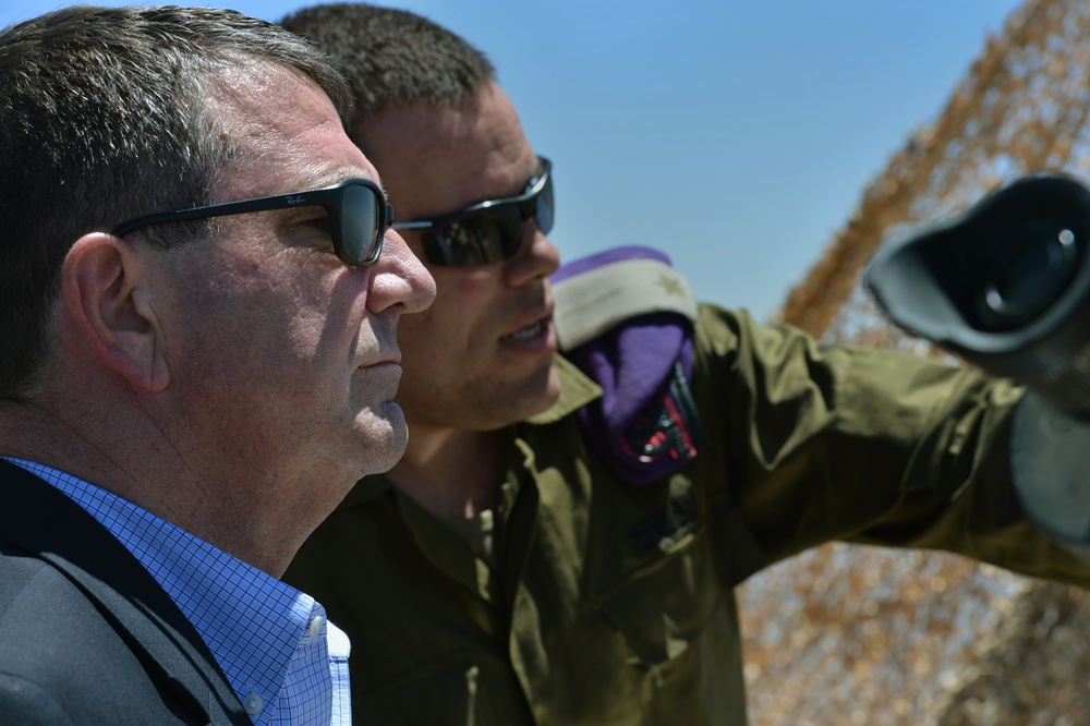 Ash Carter in Israel
