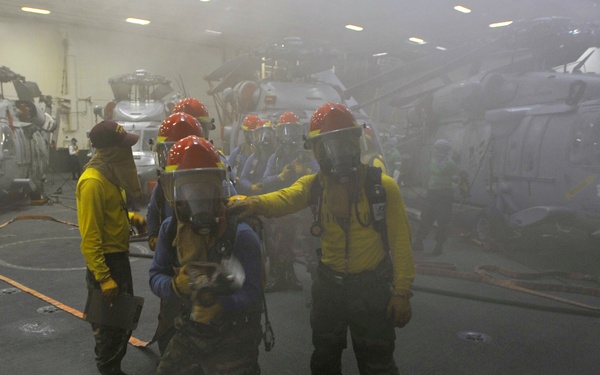 USS George Washington maintains readiness during Talisman Saber