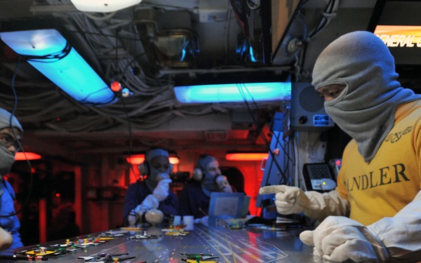 USS George Washington maintains readiness during Talisman Saber