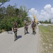 KFOR soldiers face summer heat during DANCON march