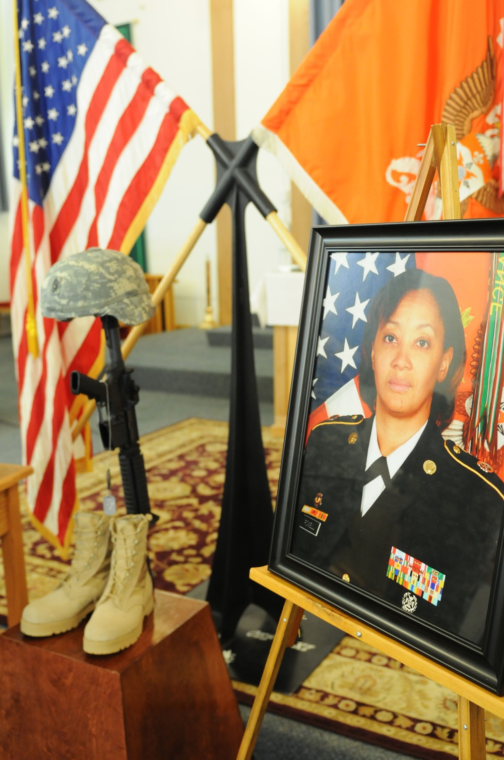 Battalion command sergeant major honored