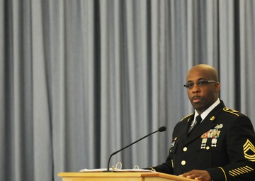 Battalion command sergeant major honored