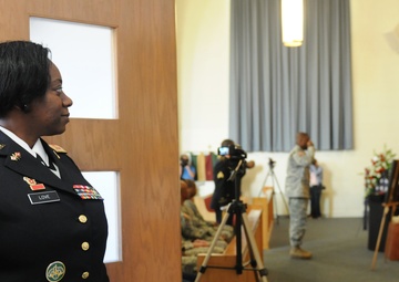 Battalion commander honors her command sergeant major