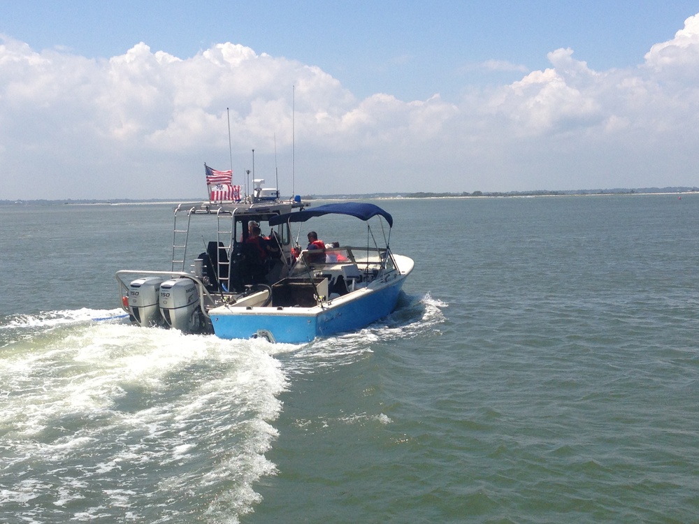 Coast Guard assists five boaters near Bogue Inlet