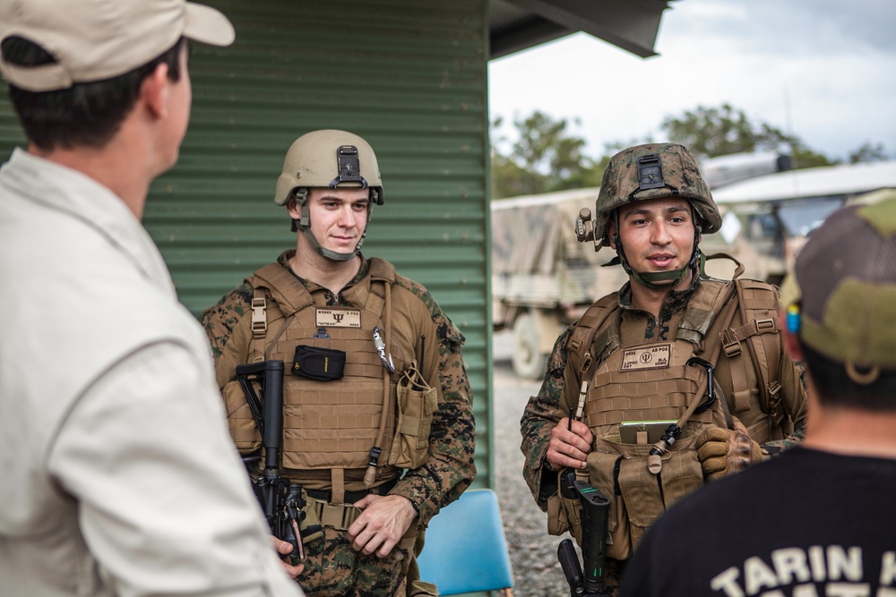 Sergeant Wesly T. Weber (left). military information support operations ass...