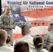 Welsh meets with Wyoming's Total Force Airmen