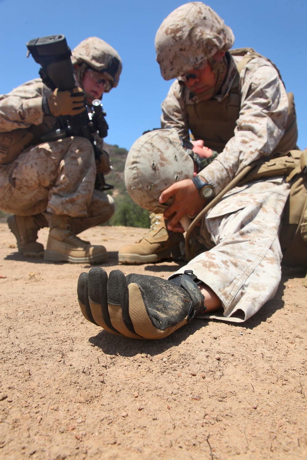 Lives on the line: 7th ESB conducts casualty evacuation training
