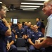 Master Chief of the Coast Guard addresses crew of Sector Field Office Moriches