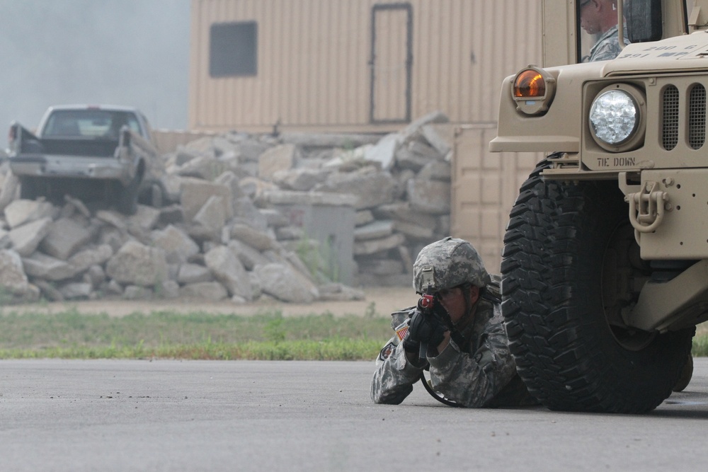 377th Military Police Company at 2013 WAREX