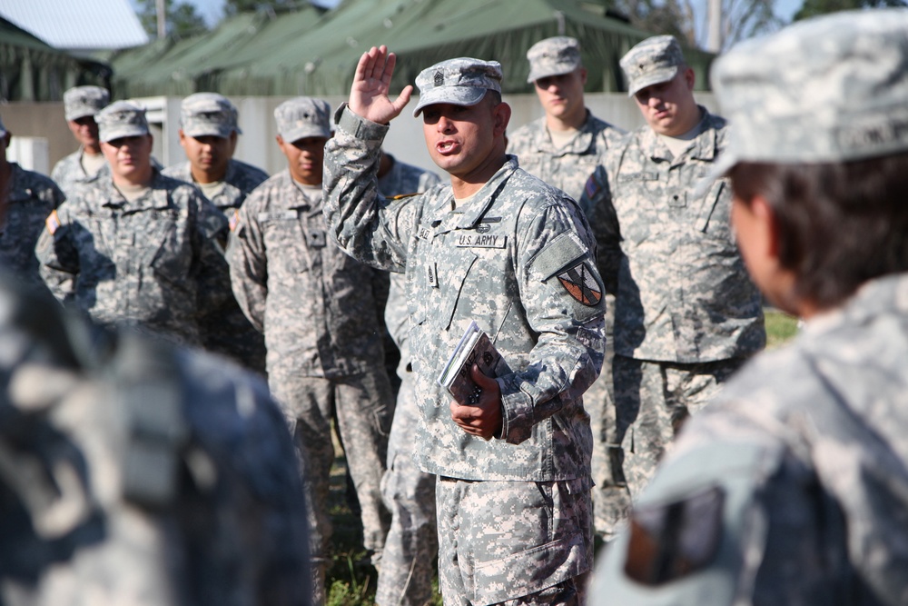 303rd MEB's arrival at Fort McCoy, Wis., for 2013 WAREX