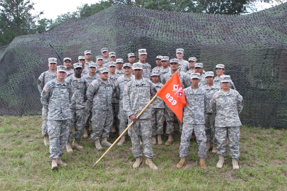 Soldiers of the 829th Signal Company at 2013 WAREX