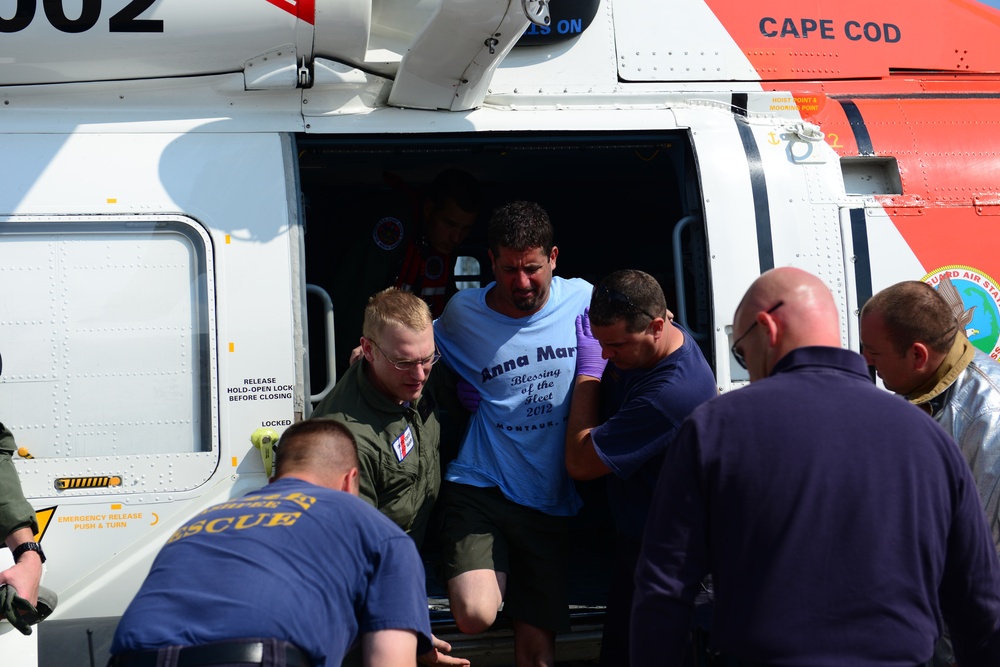 Coast Guard rescues fisherman