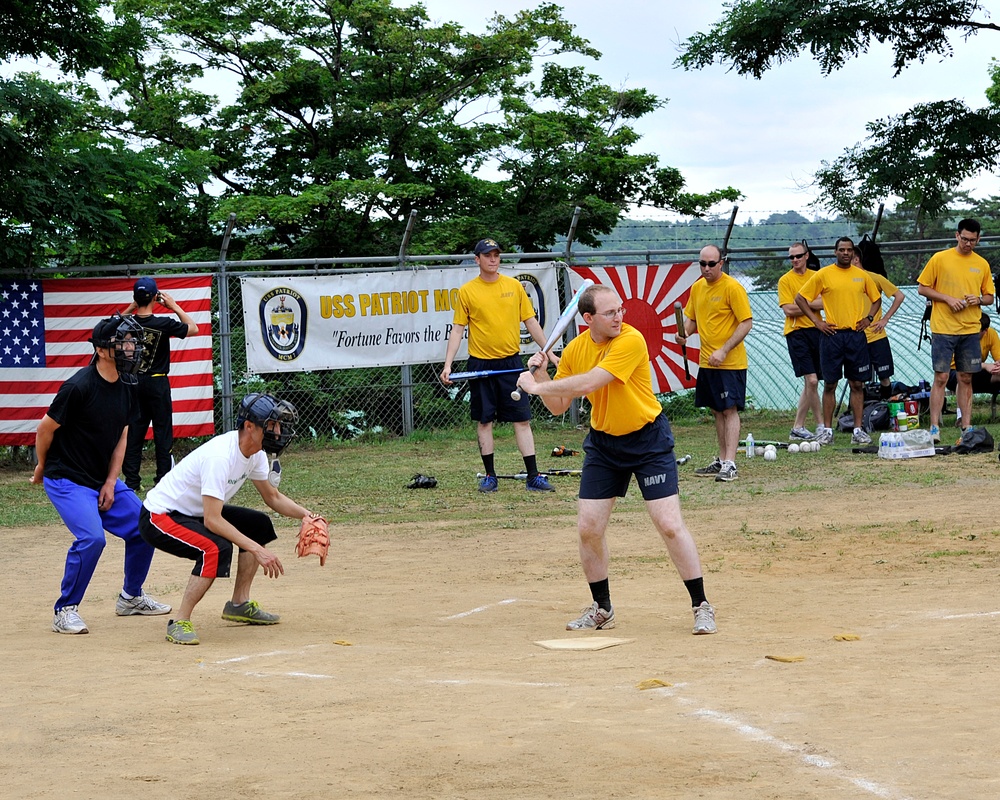 USS Patriot sailors take part in Bilateral Sports Day in northern Japan