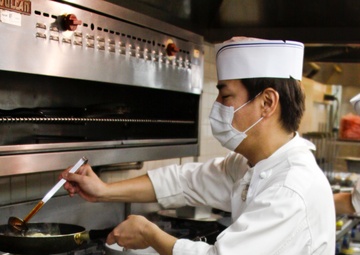 Supervisor number two: Asaeda runs other half of kitchen