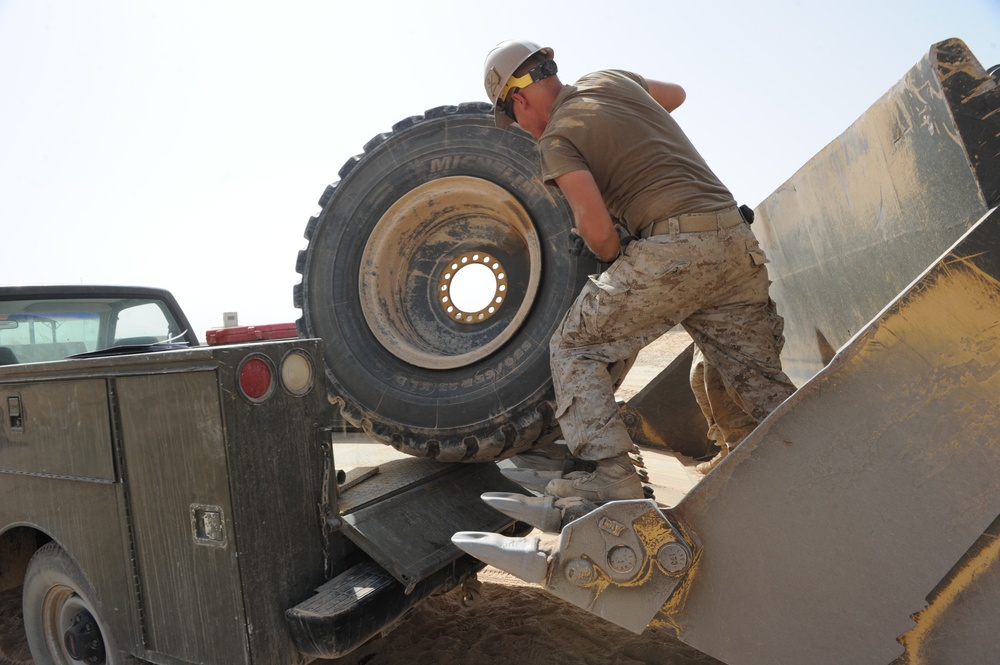 Seabees fix it on the go
