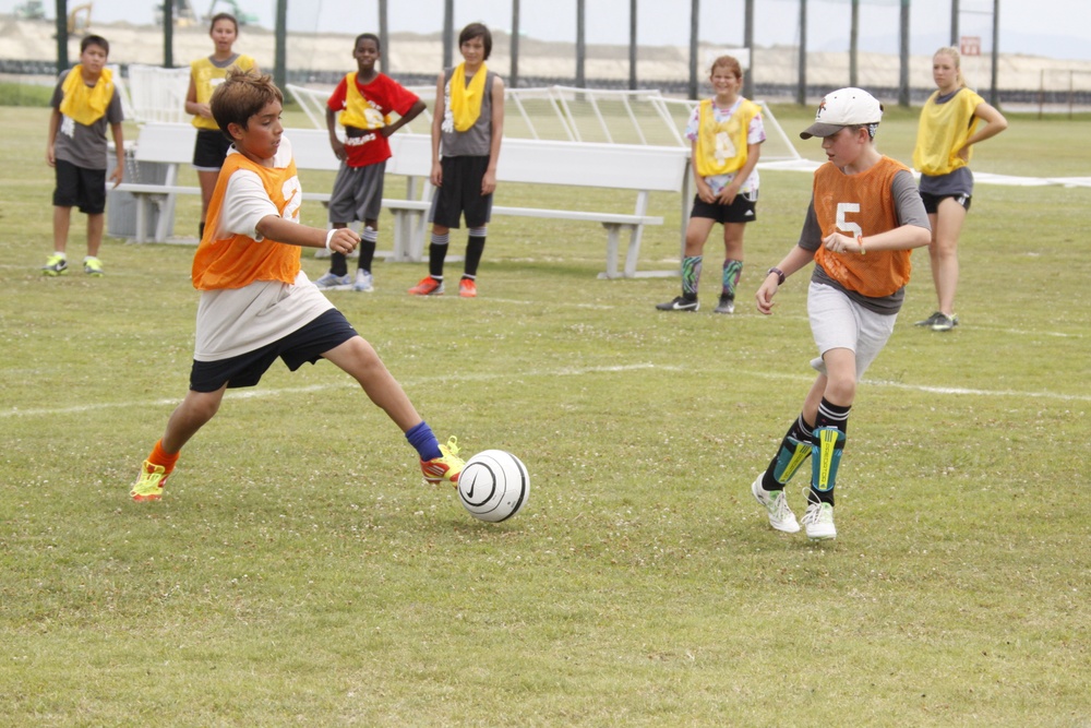 Seahorse Soccer Camp teaches sports fundamentals