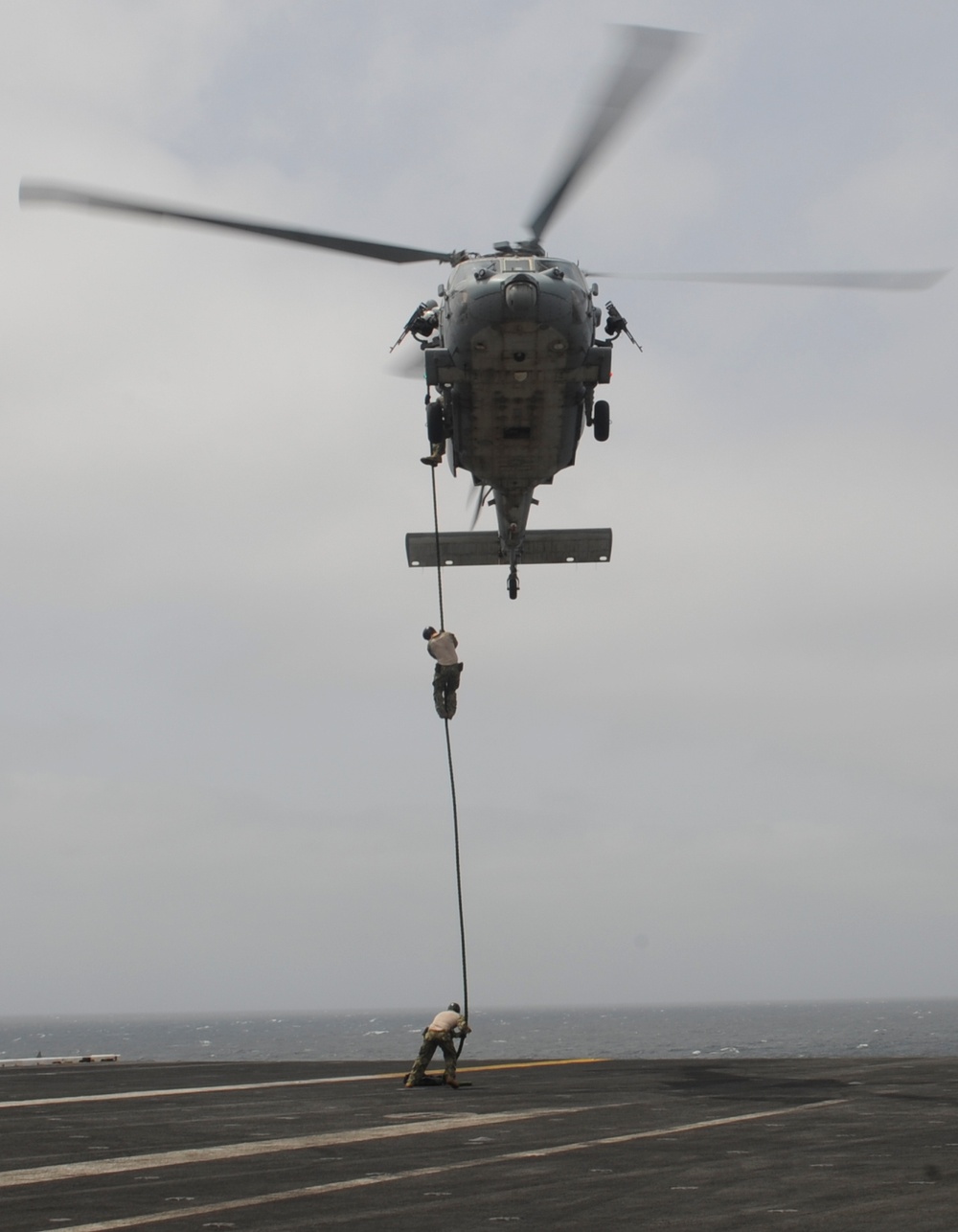 Nimitz flight deck operations