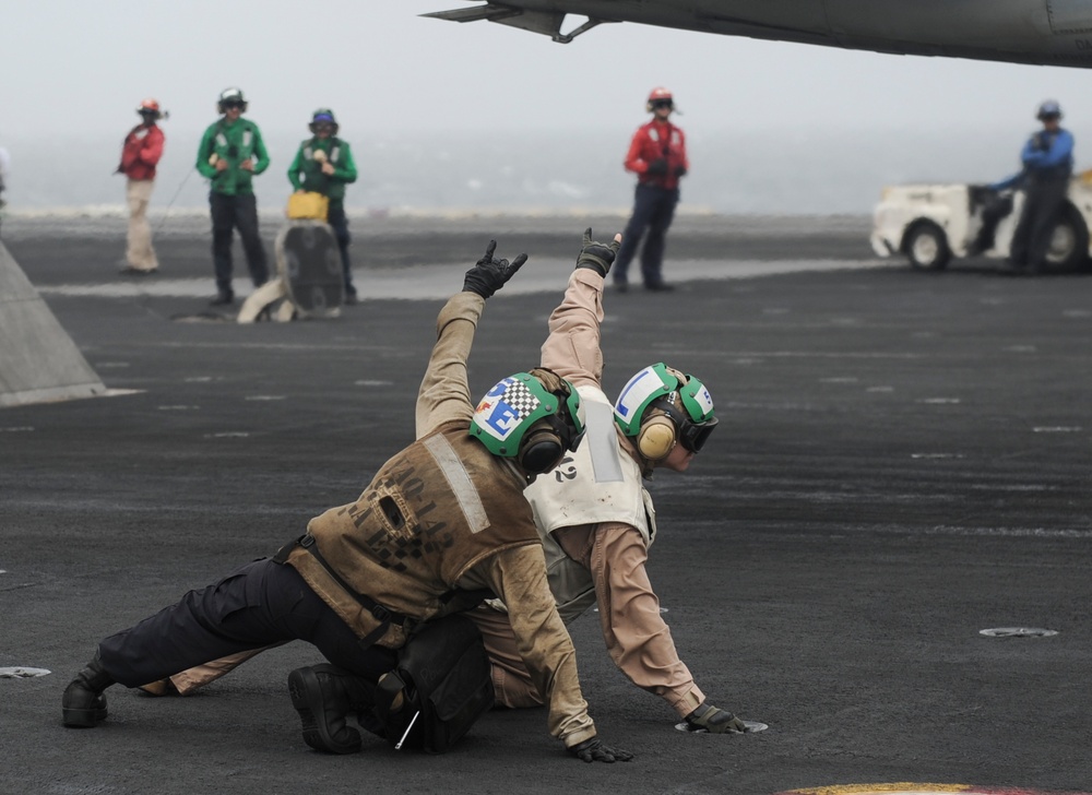 Nimitz flight deck operations