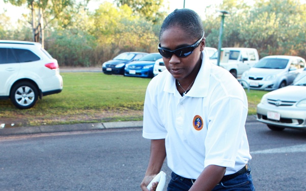MRF-D Marines and Australian soldiers transform daycare yard